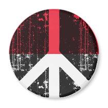 Peace In Monaco magnets