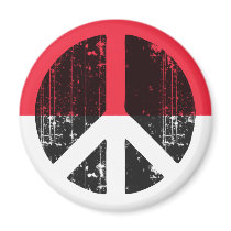 Peace In Monaco magnets