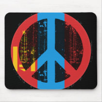 Peace In Mongolia mousepads