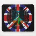 Peace In Montserrat mousepads