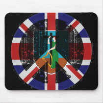 Peace In Montserrat mousepads
