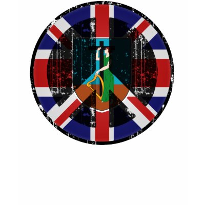 Peace In Montserrat T Shirt by FlagStore