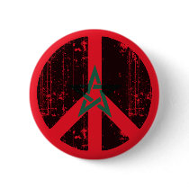 Peace In Morocco buttons by FlagStore Peace In Morocco buttons