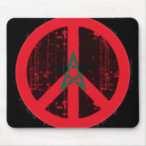 Peace In Morocco mousepads by FlagStore Peace In Morocco mousepads