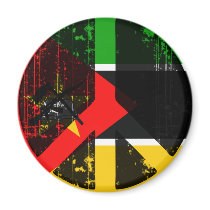 Peace In Mozambique magnets by FlagStore Peace In Mozambique magnets