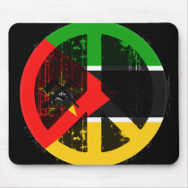 Peace In Mozambique mousepads