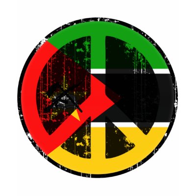 Peace In Mozambique T Shirts by FlagStore