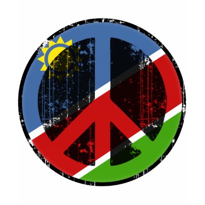 Peace In Namibia Tshirts by FlagStore