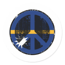 Peace In Nauru stickers
