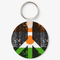 Peace In Niger keychains by FlagStore Peace In Niger keychains