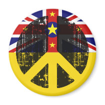 Peace In Niue magnets by FlagStore Peace In Niue magnets