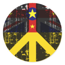 Peace In Niue stickers by FlagStore Peace In Niue stickers
