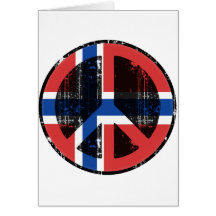 Peace In Norway Card