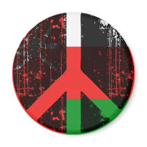Peace In Oman magnets by FlagStore Peace In Oman magnets