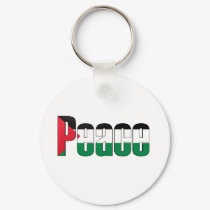 Peace in Palestine keychains