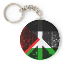 Peace In Palestine Key Chain
