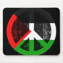 Peace In Palestine Mouse Pad