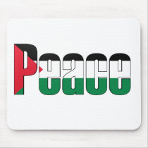 Peace in Palestine Mouse Pad