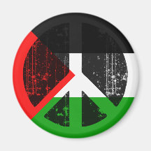 Peace In Palestine Refrigerator Magnets
