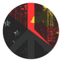 Peace In Papua New Guinea stickers by FlagStore Peace In Papua New Guinea stickers