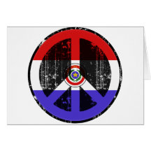 Peace In Paraguay Greeting Card
