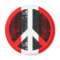 Peace In Peru magnets by FlagStore Peace In Peru magnets