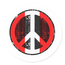 Peace In Peru stickers by FlagStore Peace In Peru stickers