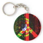 Peace In Portugal Keychain