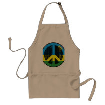 Peace In Rwanda aprons by FlagStore Peace In Rwanda aprons