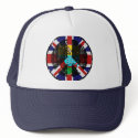 Peace In Saint Helena hats by FlagStore Peace In Saint Helena hats