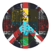 Peace In Saint Helena stickers by FlagStore Peace In Saint Helena stickers