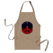 Peace In Samoa aprons