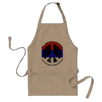 Peace In Serbia aprons by FlagStore Peace In Serbia aprons