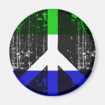 Peace In Sierra Leone Fridge Magnets