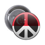Peace in Singapore Buttons