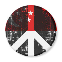 Peace In Singapore magnets by FlagStore Peace In Singapore magnets