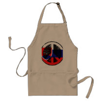 Peace In Slovakia aprons by FlagStore Peace In Slovakia aprons