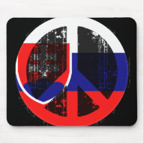 Peace In Slovakia mousepads by FlagStore Peace In Slovakia mousepads