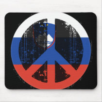 Peace In Slovenia mousepads