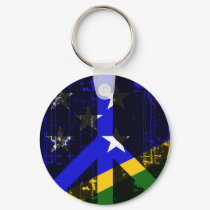 Peace In Solomon Islands keychains by FlagStore Peace In Solomon Islands keychains