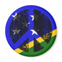 Peace In Solomon Islands magnets by FlagStore Peace In Solomon Islands magnets