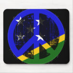 Peace In Solomon Islands Mouse Pad