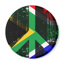 Peace In South Africa magnets