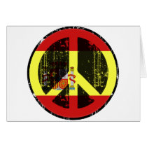 Peace In Spain Greeting Card