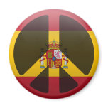 Peace in Spain magnets