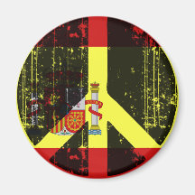 Peace In Spain Magnets