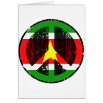 Peace In Suriname cards by FlagStore Peace In Suriname cards