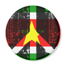 Peace In Suriname magnets