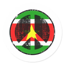 Peace In Suriname stickers
