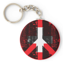 Peace In Switzerland Key Chain